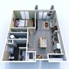 E Ansi 1 Bed/1 Bath Accessible Unit